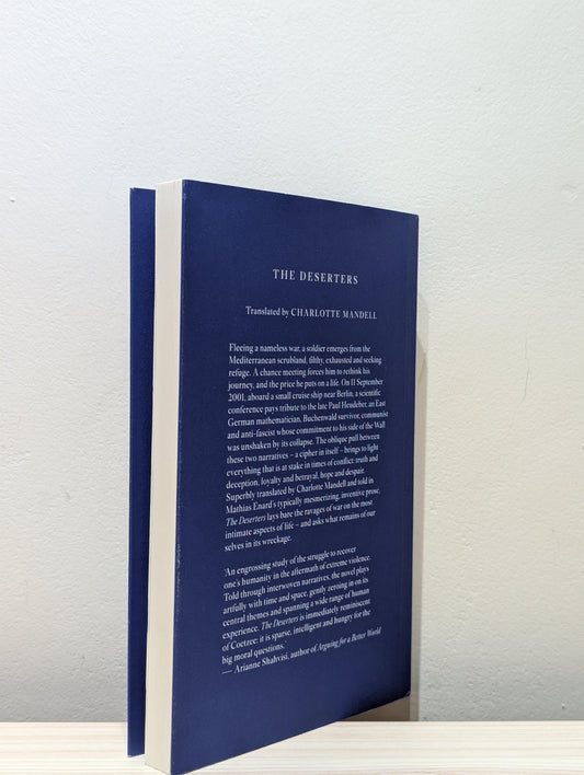 The Deserters by Mathias Enard (Signed First Edition) - Fialta Books