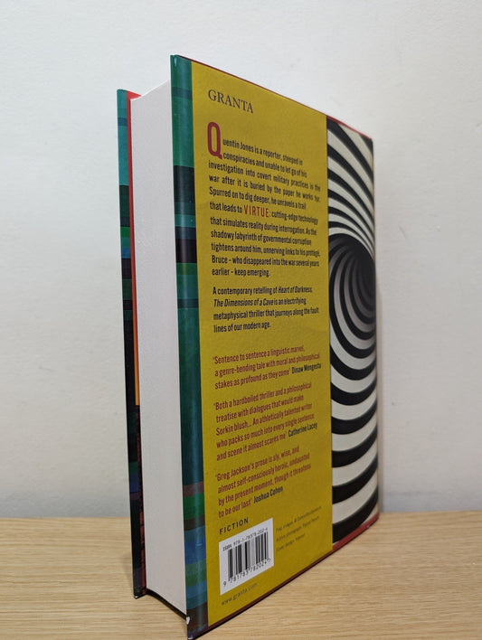 The Dimensions of a Cave by Greg Jackson (First Edition) - Fialta Books