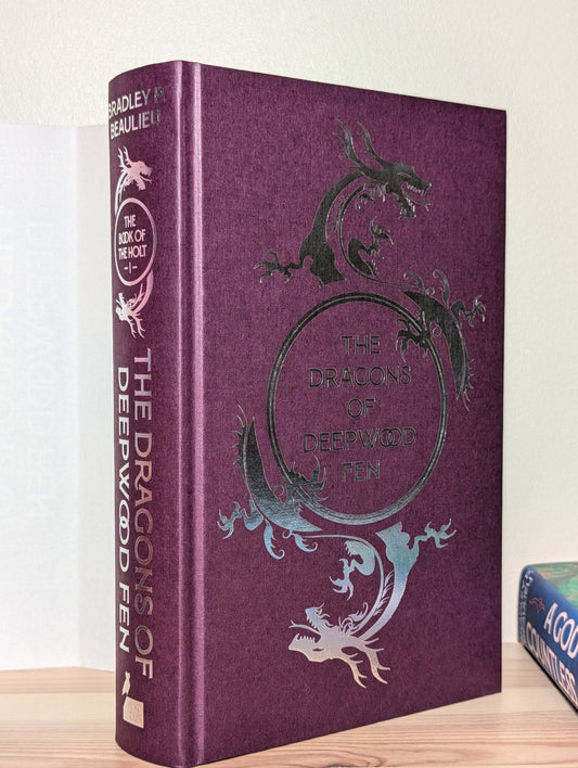 The Dragons of Deepwood Fen; A God of Countless Guises by Bradley P. Beaulieu (Signed First Edition with sprayed edges) - Fialta Books
