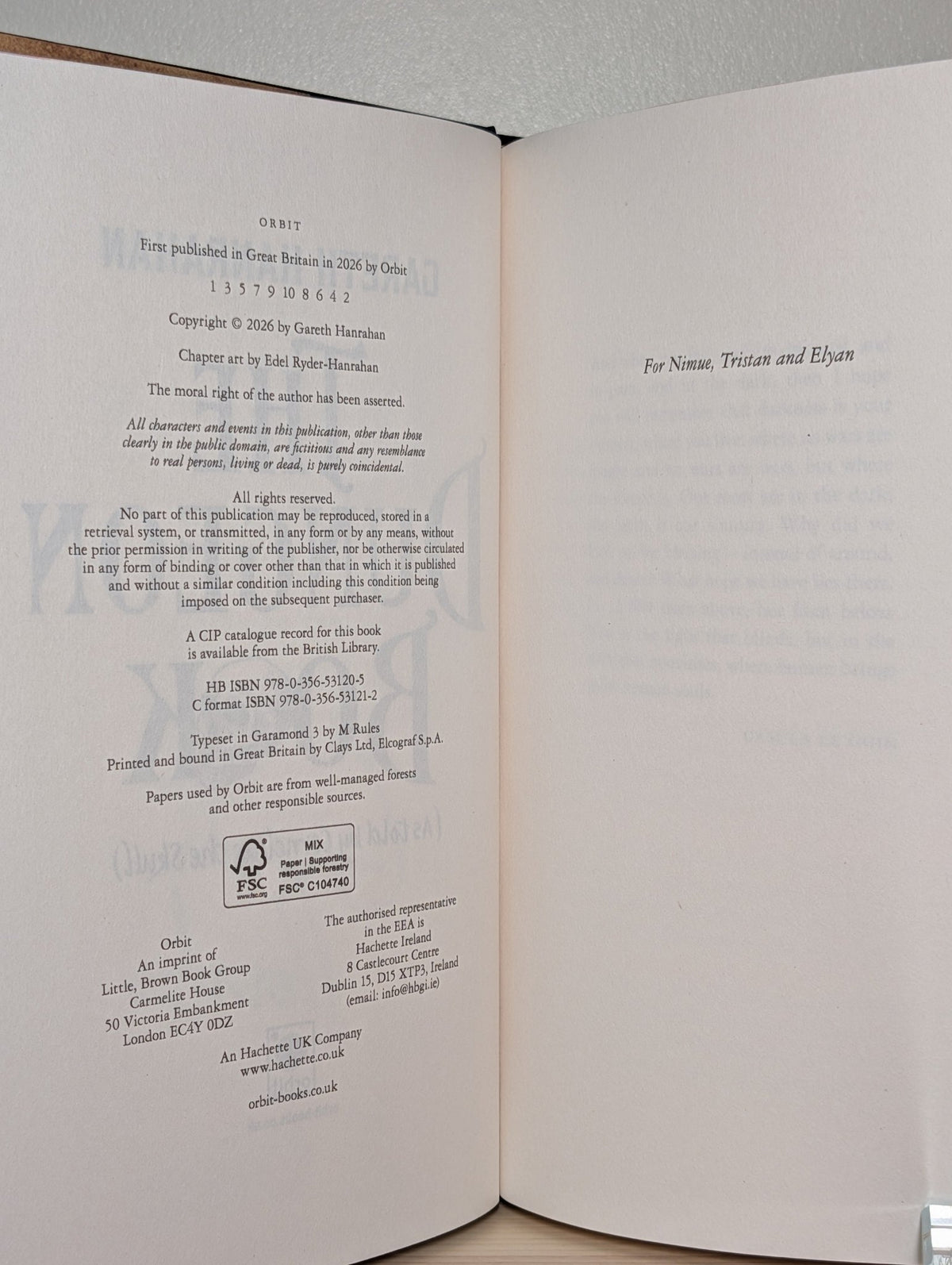 The Dungeon Book by Gareth Hanrahan (Signed First Edition with sprayed edges) - Fialta Books