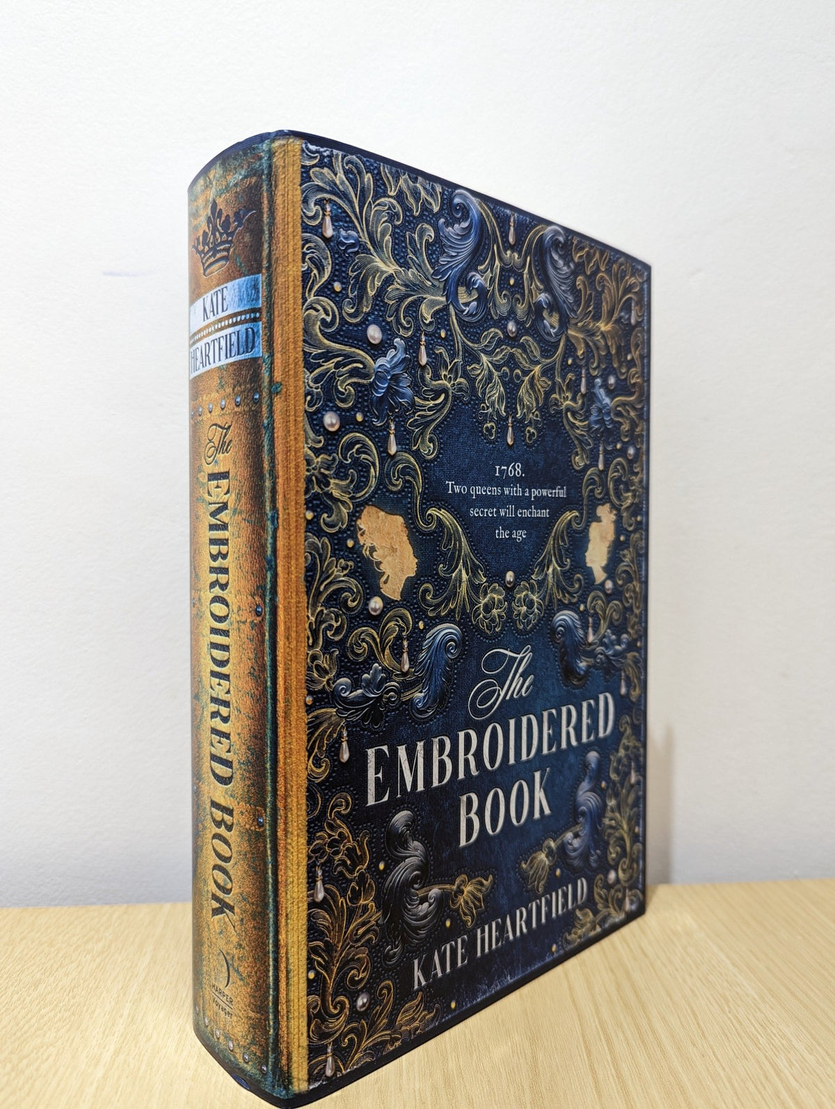 The Embroidered Book by Kate Heartfield (Signed First Edition) - Fialta Books