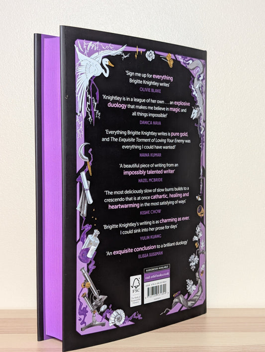 The Exquisite Torment of Loving Your Enemy by Brigitte Knightley (Signed First Edition with sprayed edges) - Fialta Books