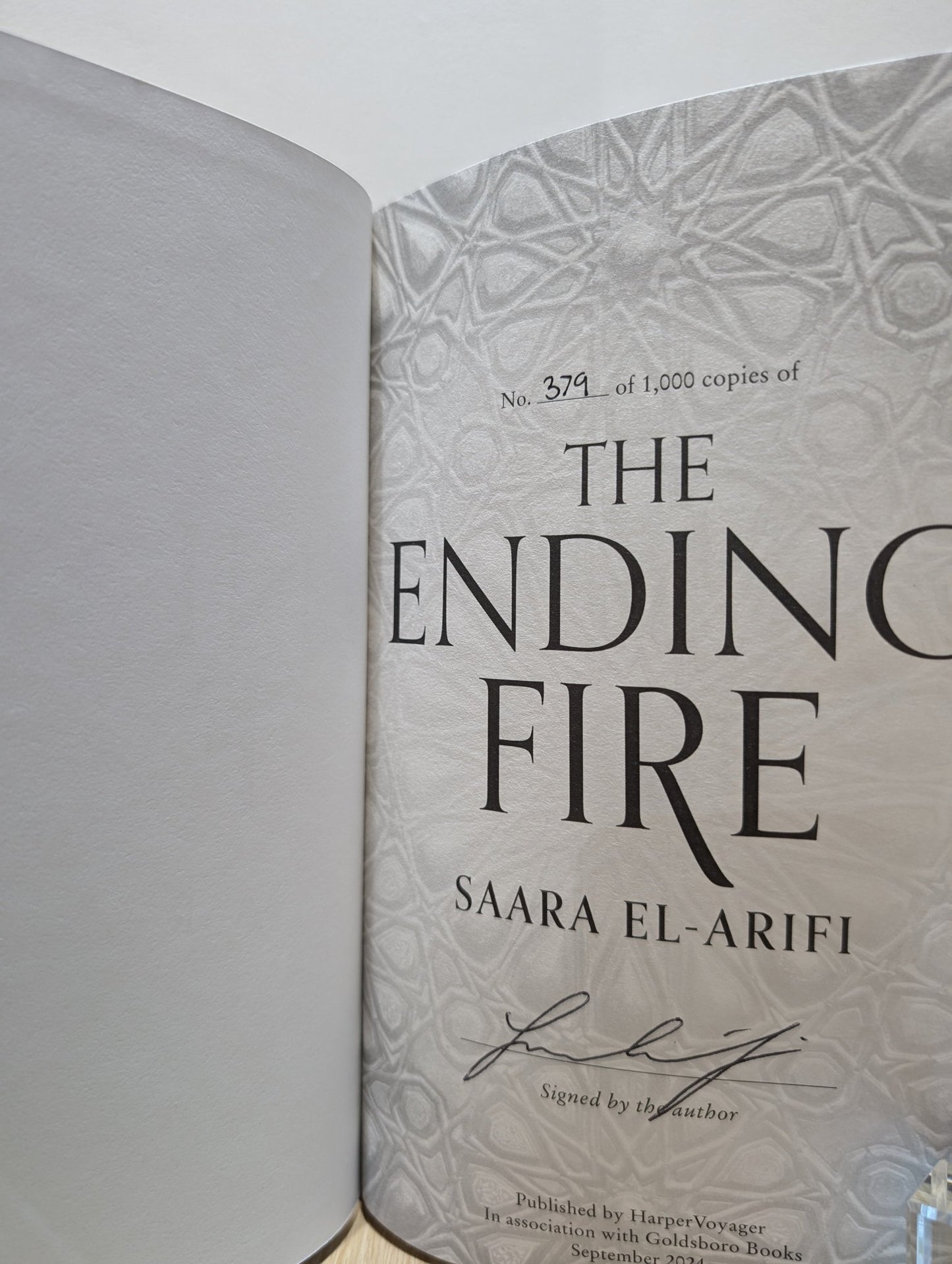 The Final Strife; Battle Drum; Ending Fire by Saara El - Arifi (Signed Slipcase) - Fialta Books