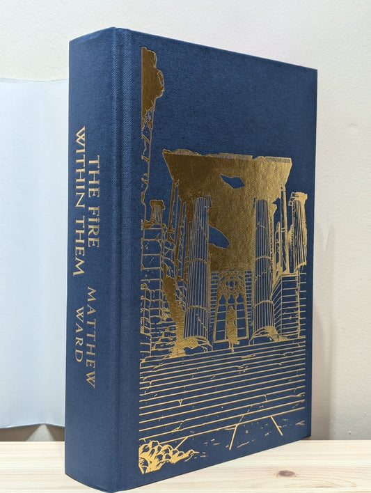 The Fire Within Them by Matthew Ward (Signed with sprayed edges) - Fialta Books