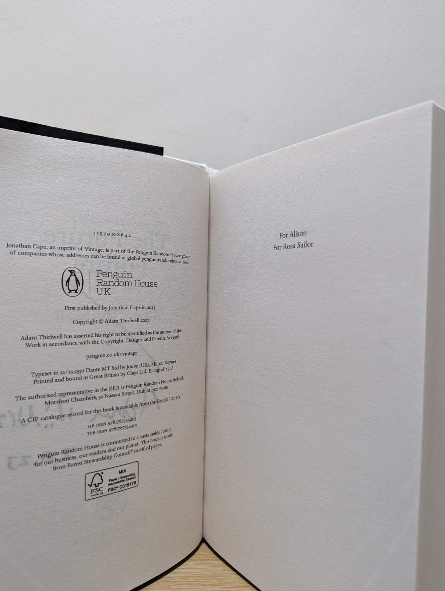 The Future Future by Adam Thirlwell (Signed First Edition) - Fialta Books