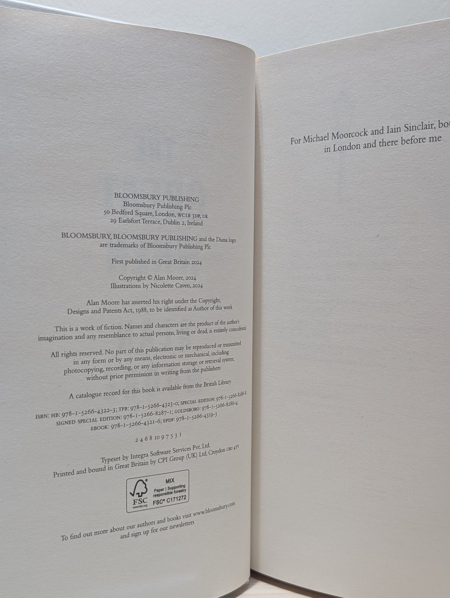 The Great When by Alan Moore (Signed First Edition) - Fialta Books