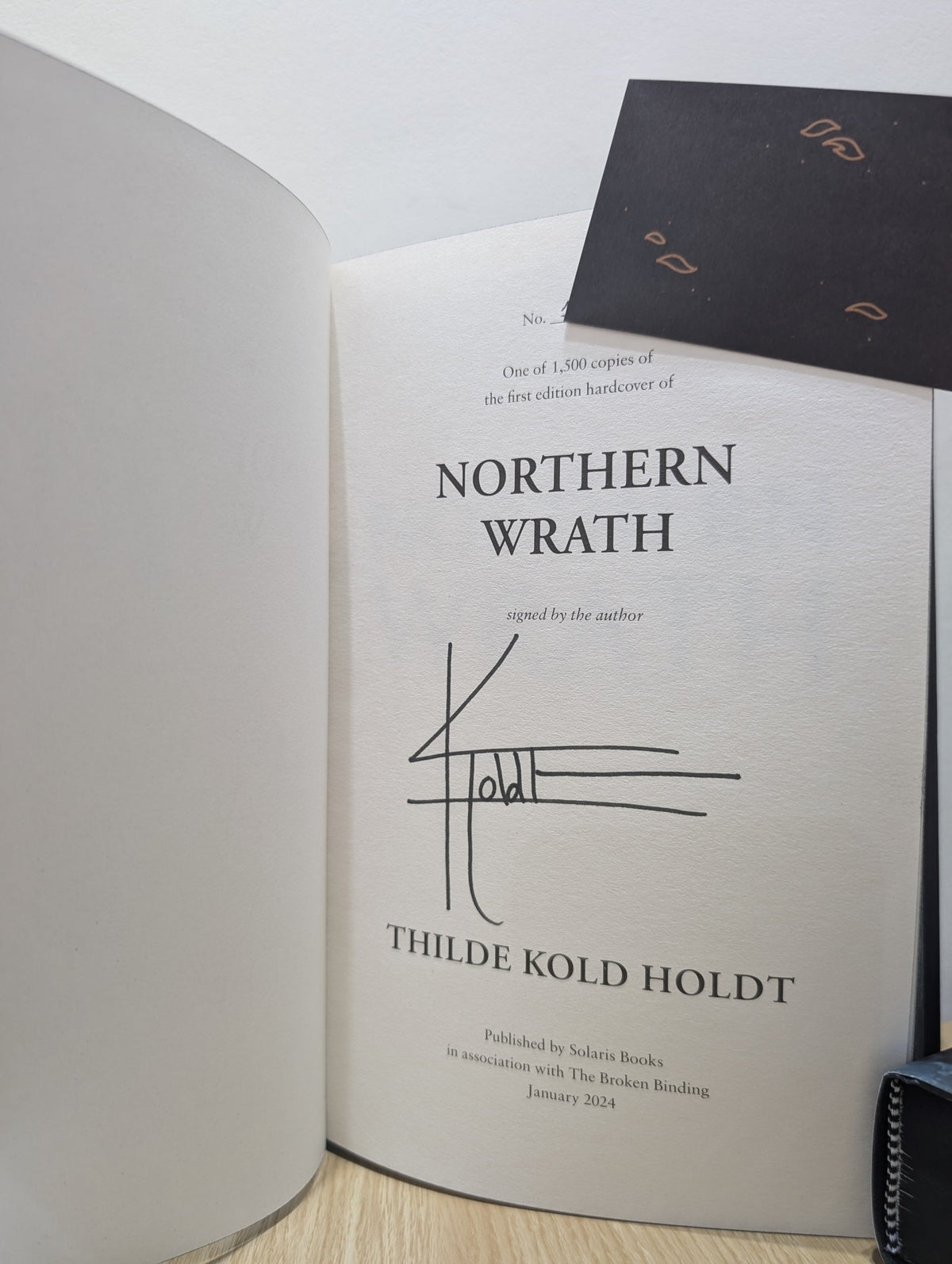 The Hanged God Trilogy by Thilde Kold Holdt (Signed with sprayed edges) - Fialta Books