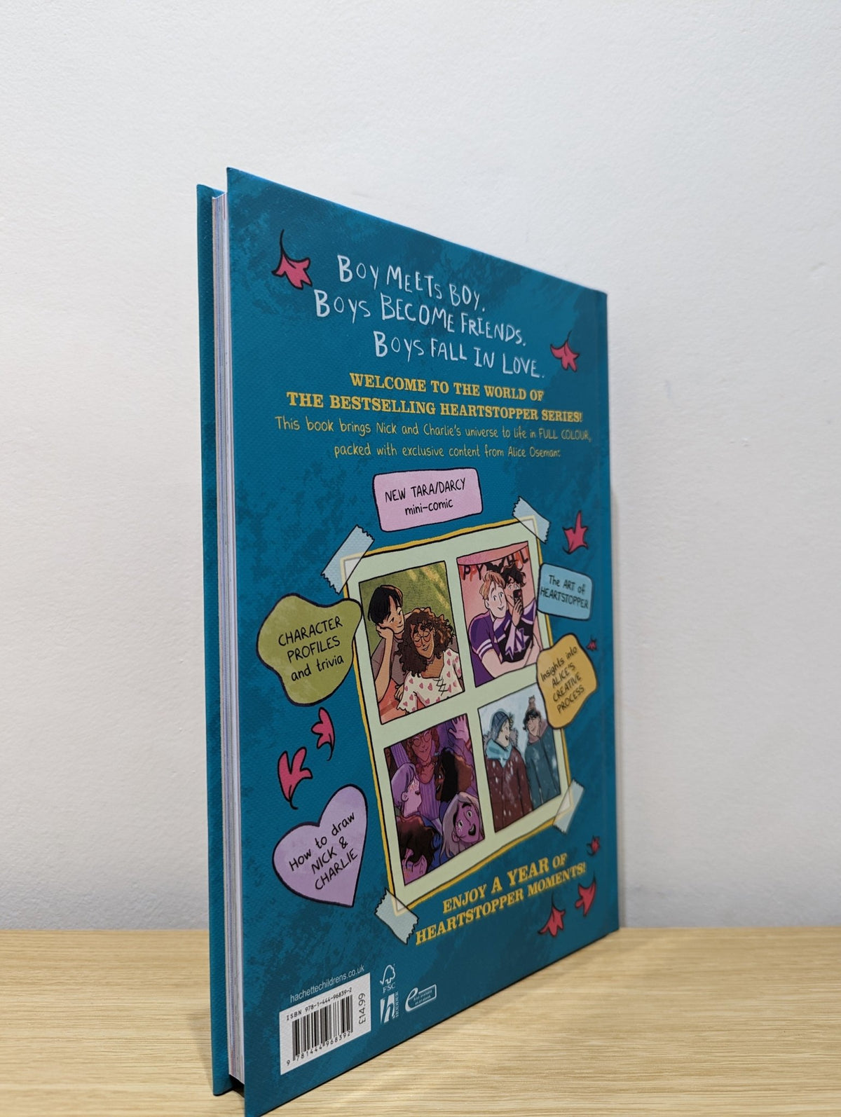 The Heartstopper Yearbook by Alice Oseman (Signed First Edition) - Fialta Books
