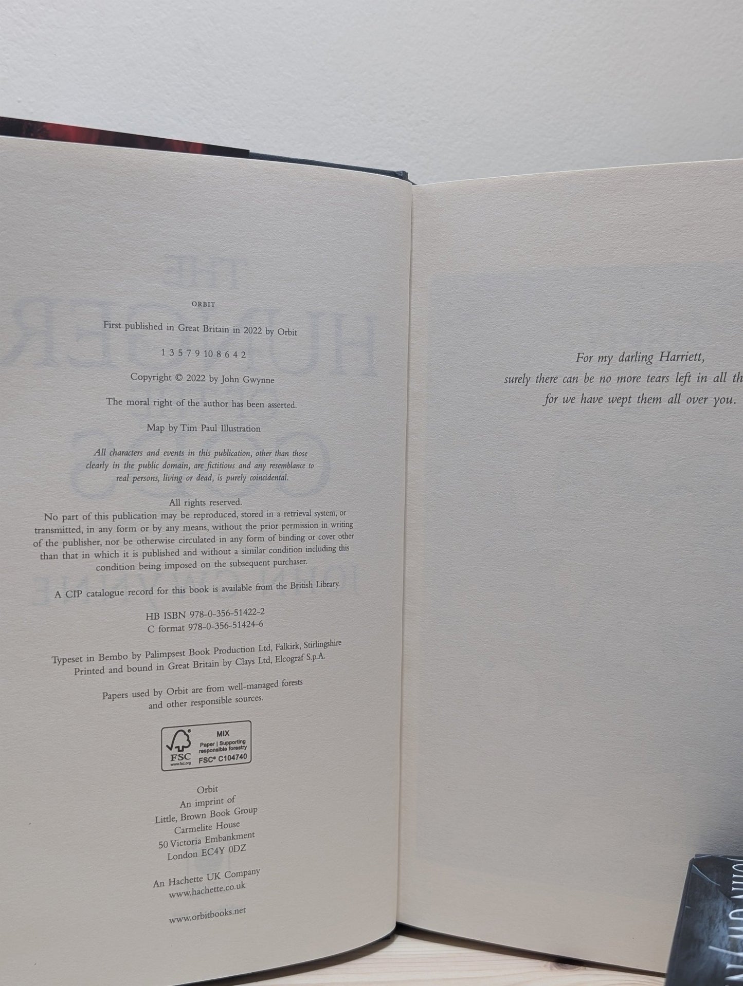 The Hunger of the Gods by John Gwynne (Signed First Edition) - Fialta Books