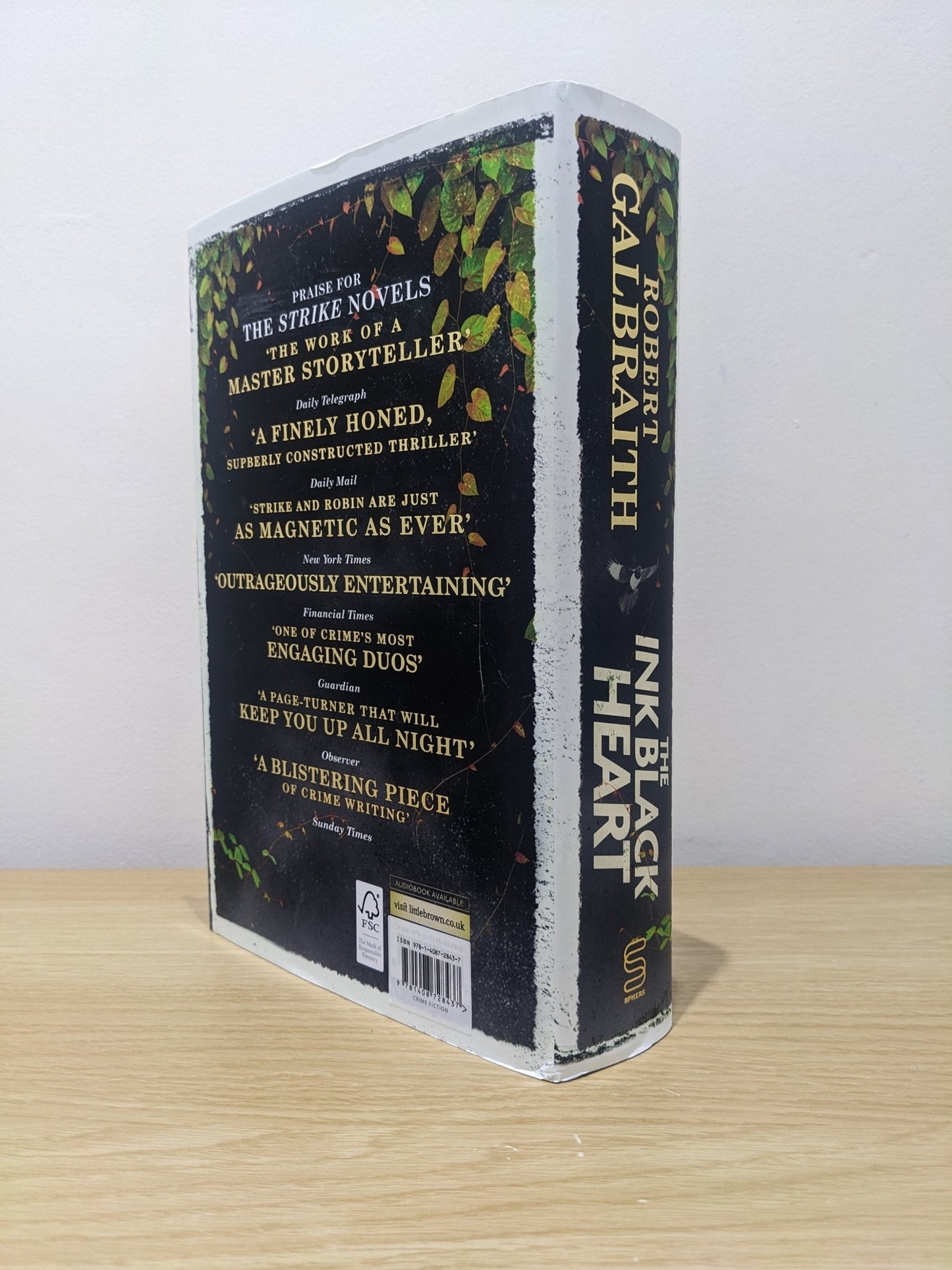 The Ink Black Heart by Robert Galbraith (Signed First Edition) - Fialta Books