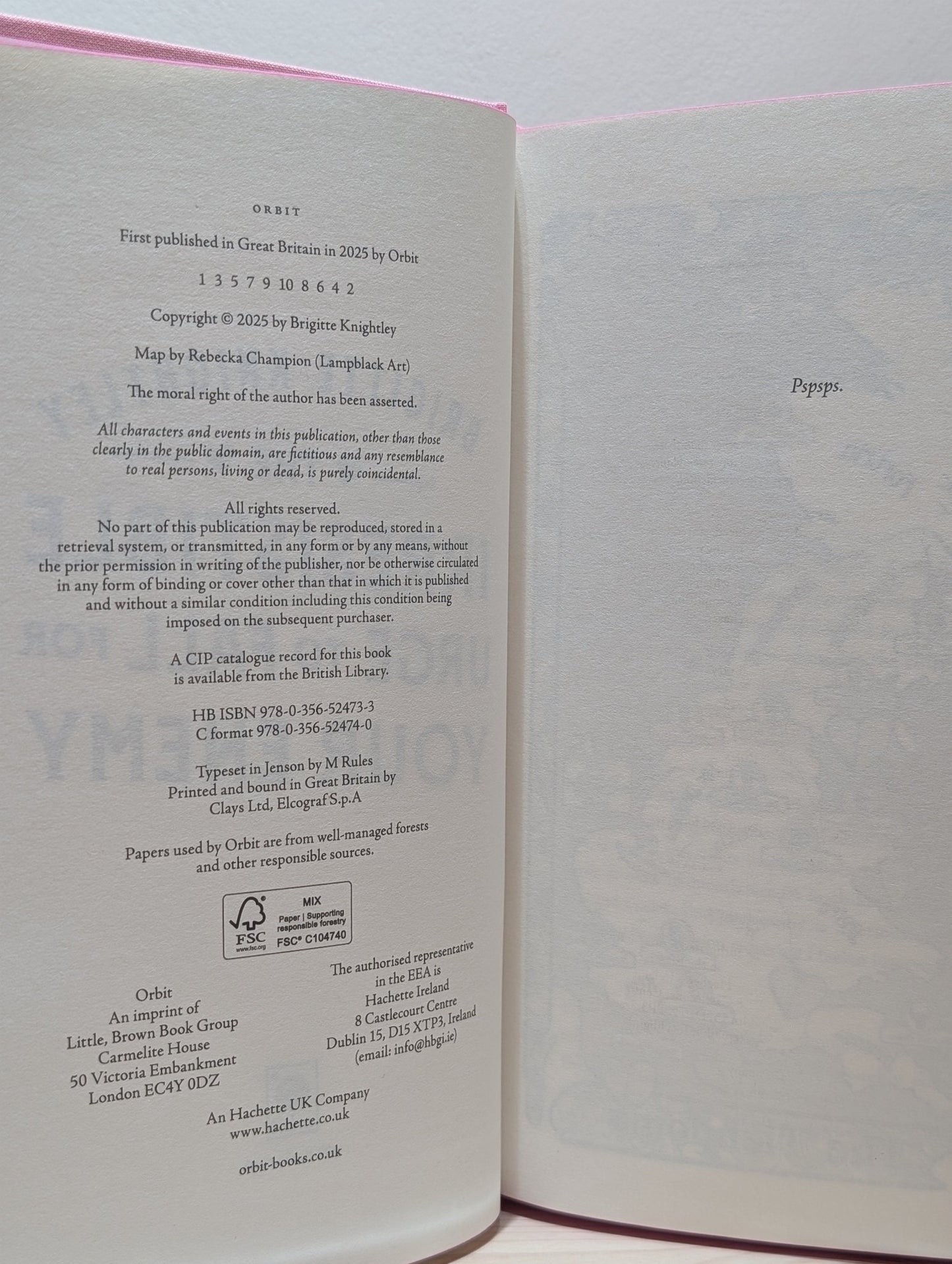 The Irresistible Urge to Fall For Your Enemy by Brigitte Knightley (Signed First Edition with sprayed edges) - Fialta Books