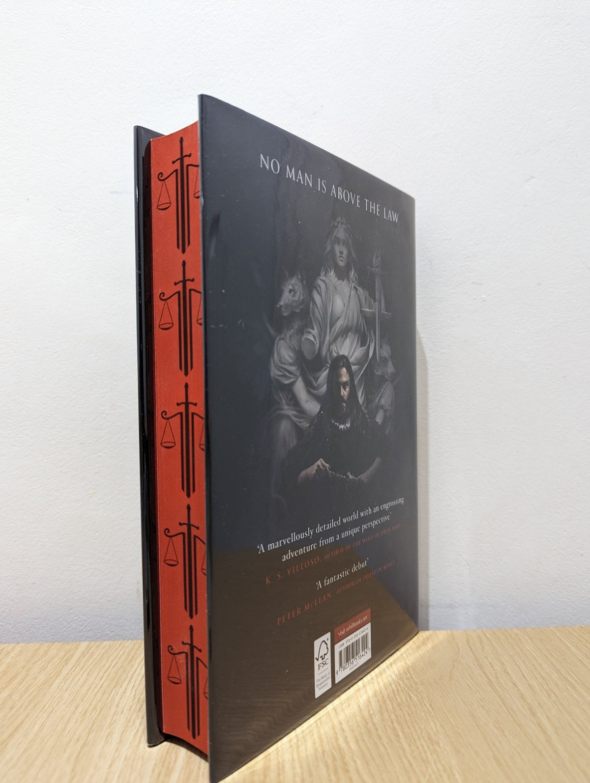 The Justice of Kings by Richard Swan (Signed First Edition with sprayed edges) - Fialta Books