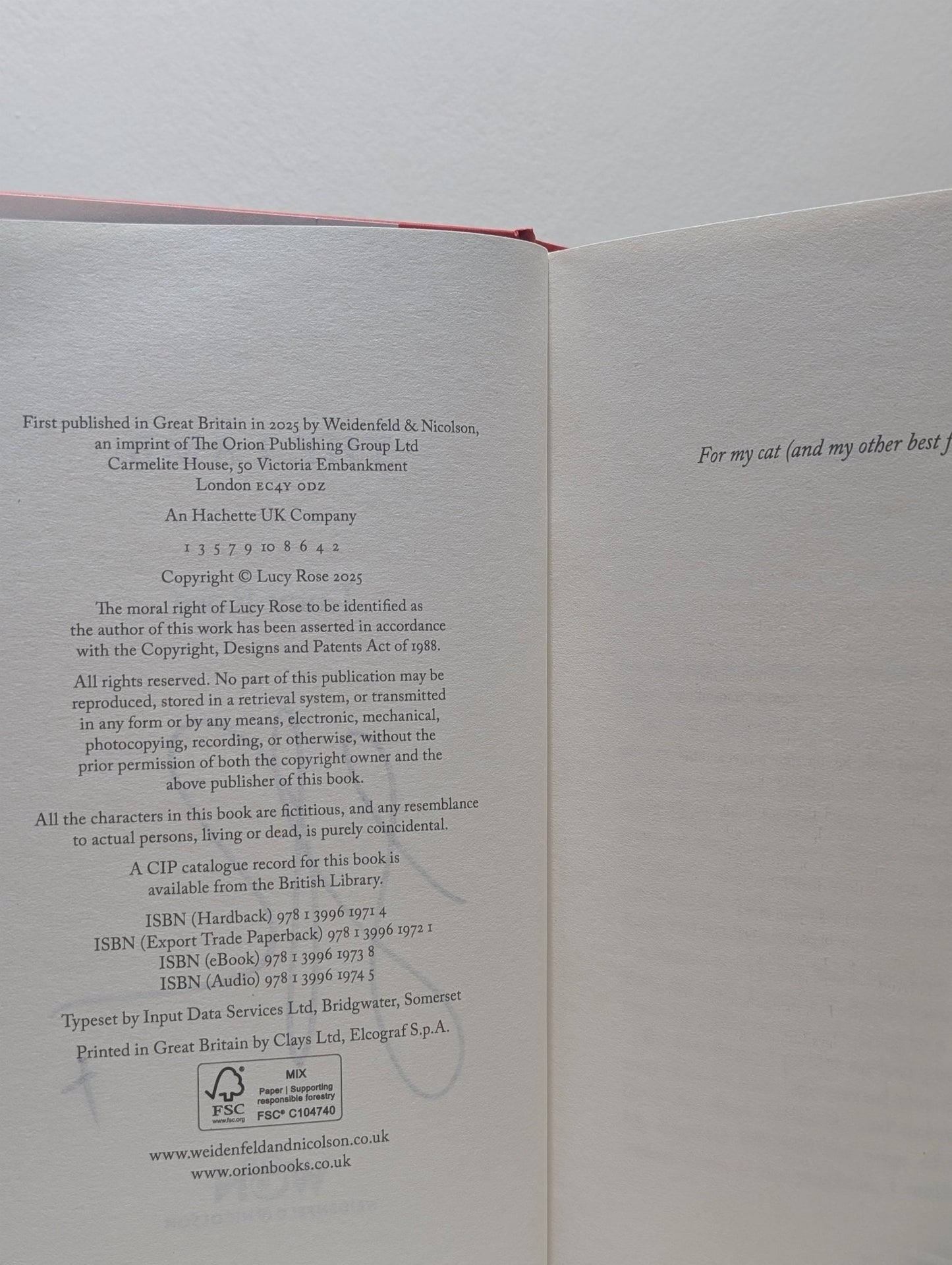 The Lamb by Lucy Rose (Signed First Edition) - Fialta Books