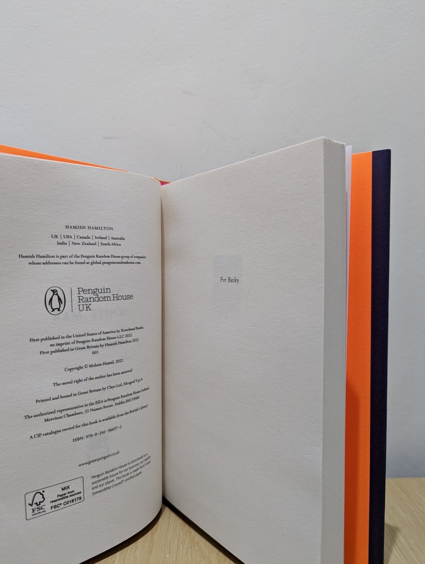 The Last White Man by Mohsin Hamid (Signed First Edition) - Fialta Books