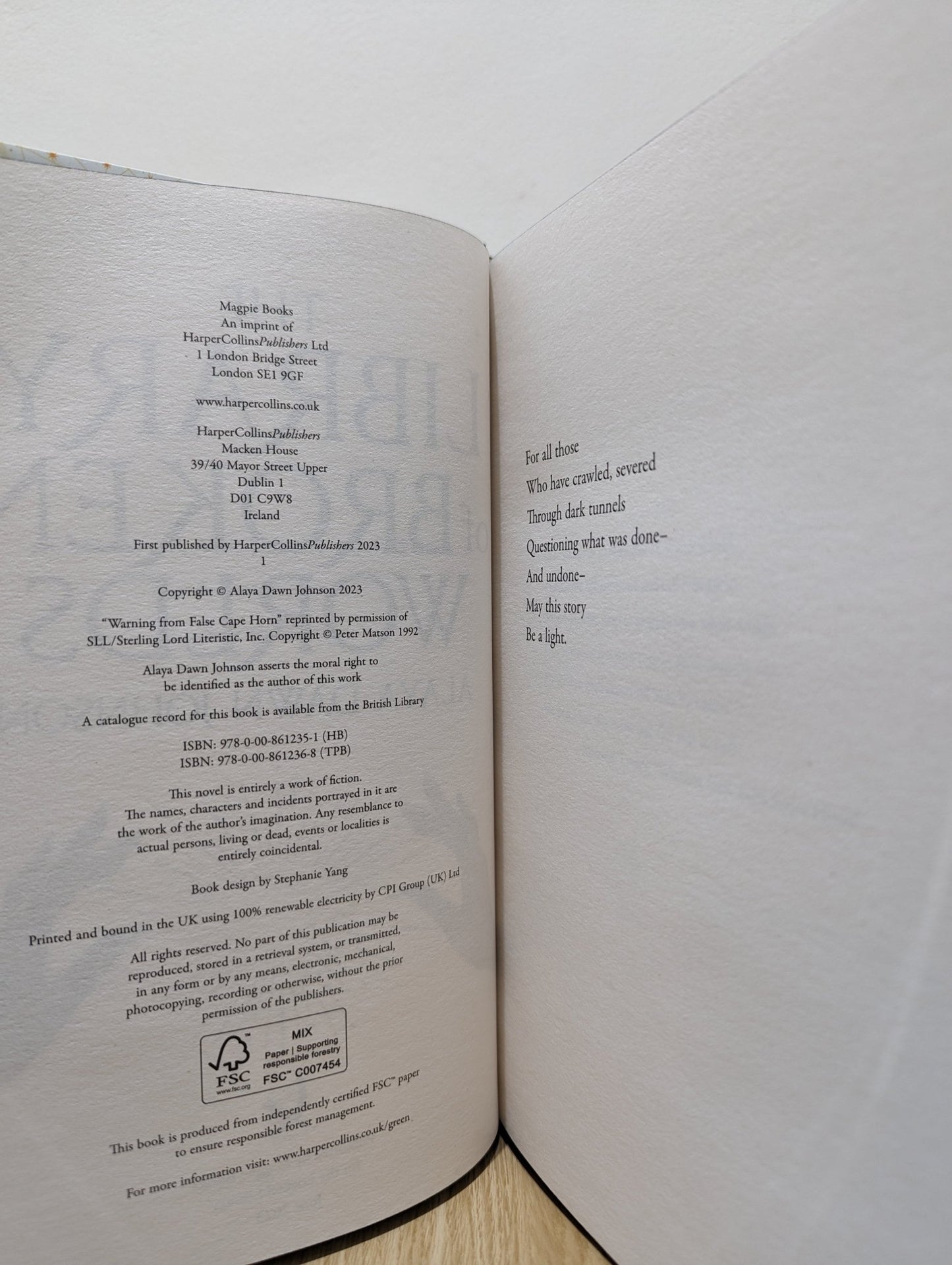 The Library of Broken Worlds by Alaya Dawn Johnson (Special First Edition with sprayed edges) - Fialta Books