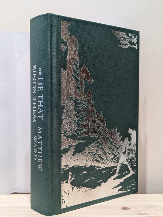 The Lie That Binds Them by Matthew Ward (Signed with sprayed edges) - Fialta Books
