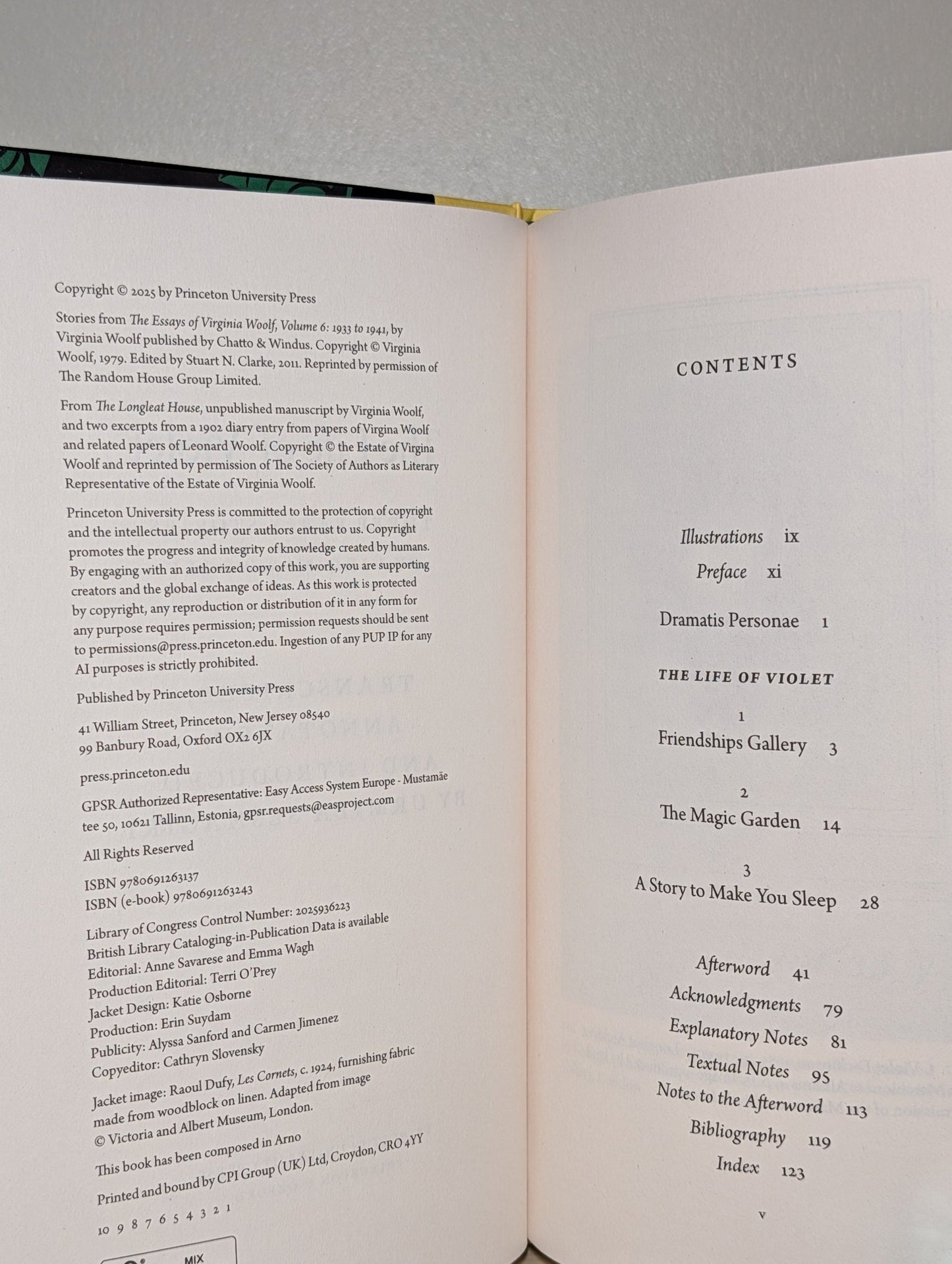 The Life of Violet by Virginia Woolf (First Edition) - Fialta Books