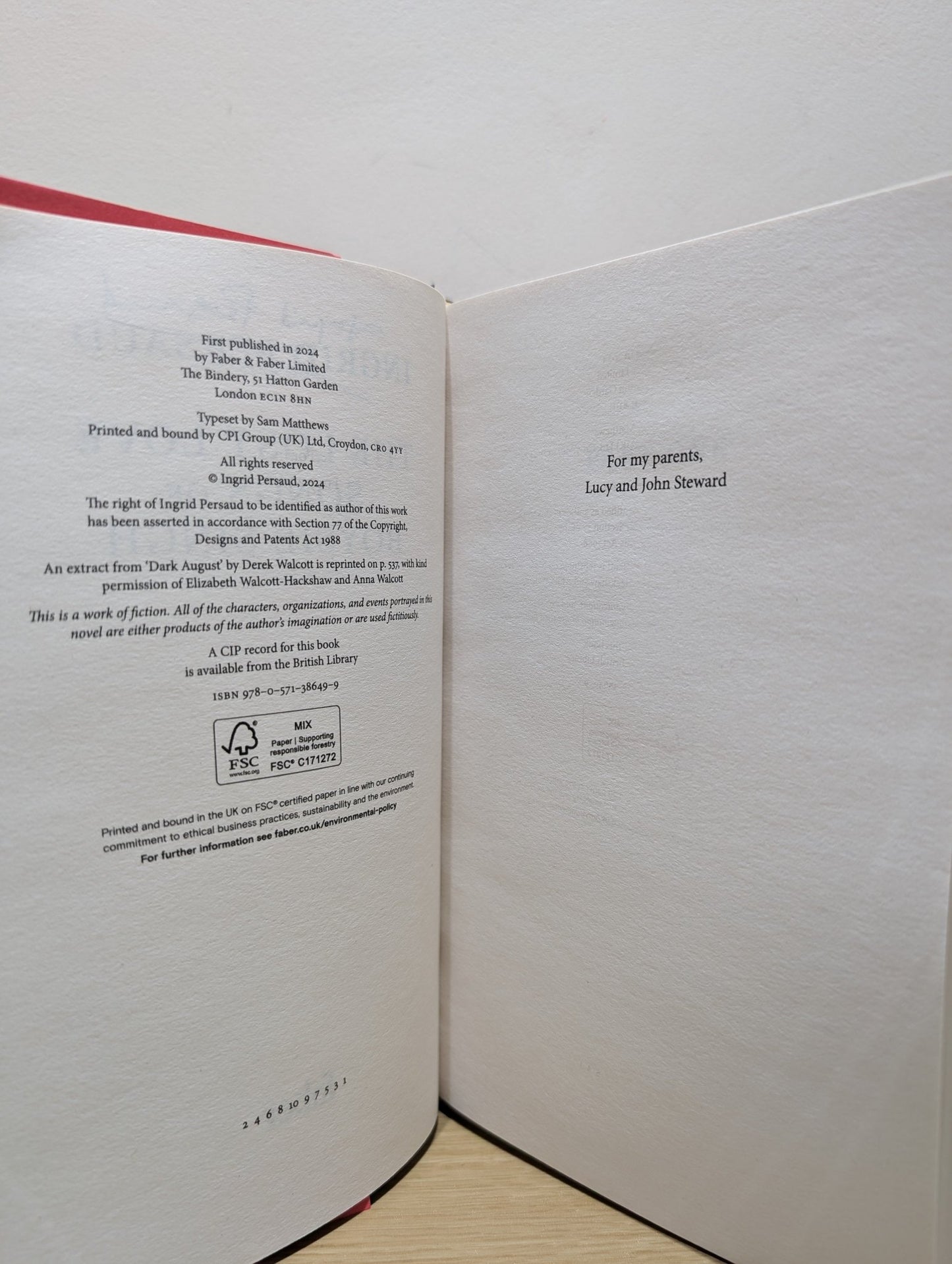 The Lost Love Songs of Boysie Singh by Ingrid Persaud (Signed First Edition) - Fialta Books