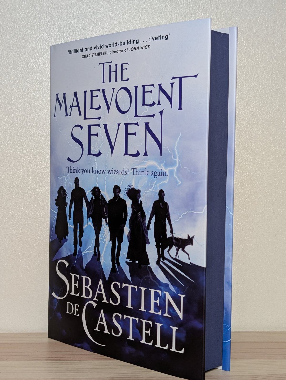 The Malevolent Seven by Sebastien De Castell (Signed First Edition with sprayed edges) - Fialta Books