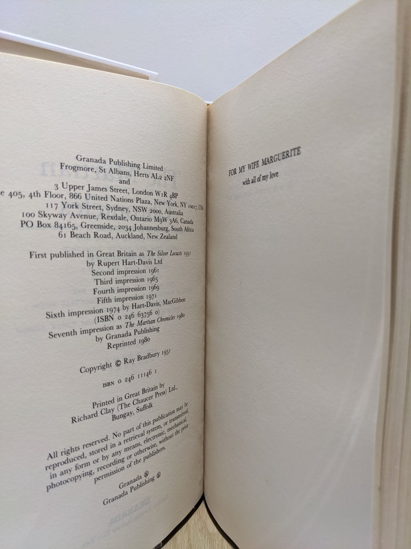 The Martian Chronicles by Ray Bradbury - Fialta Books