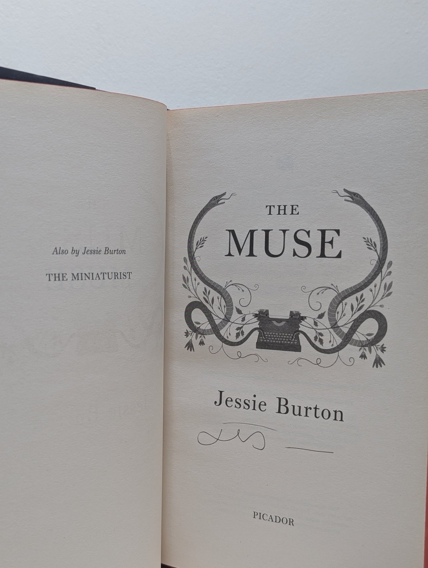 The Miniaturist; The Muse; The Confession; The House of Fortune by Jessie Burton (Signed First Edition Set) - Fialta Books
