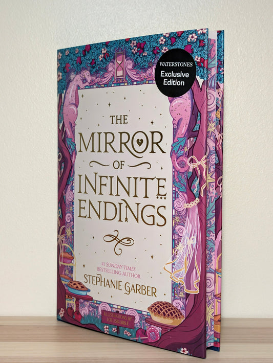 The Mirror of Infinite Endings by Stephanie Garber (First Edition with sprayed edges and broken heart cover) - Fialta Books