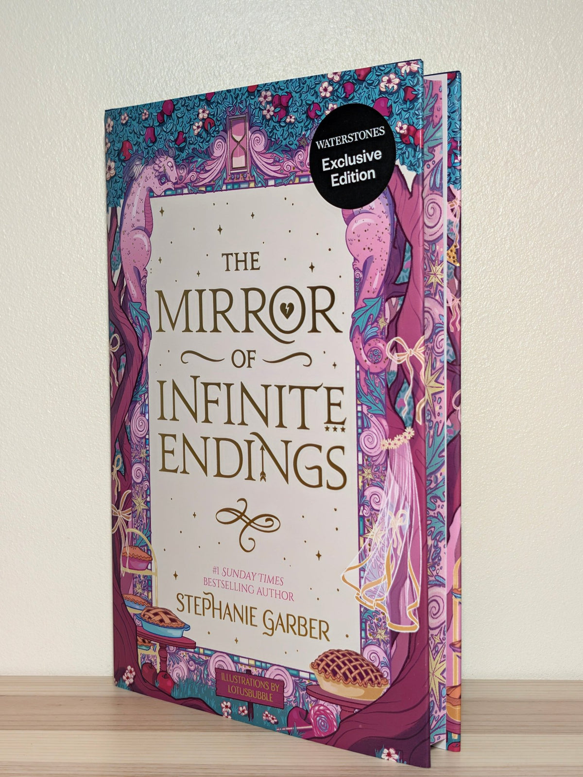 The Mirror of Infinite Endings by Stephanie Garber (First Edition with sprayed edges and gambling den cover) - Fialta Books