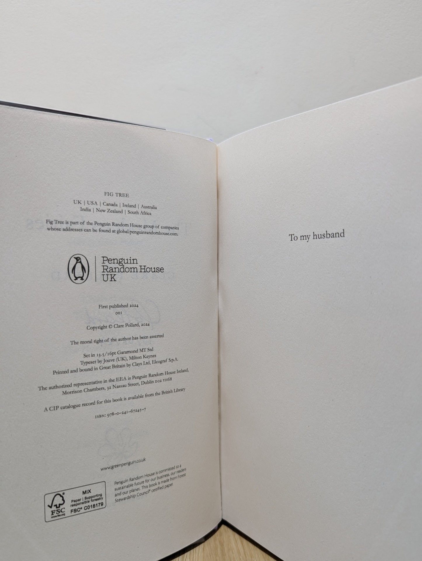 The Modern Fairies by Clare Pollard (Signed Dated First Edition) - Fialta Books