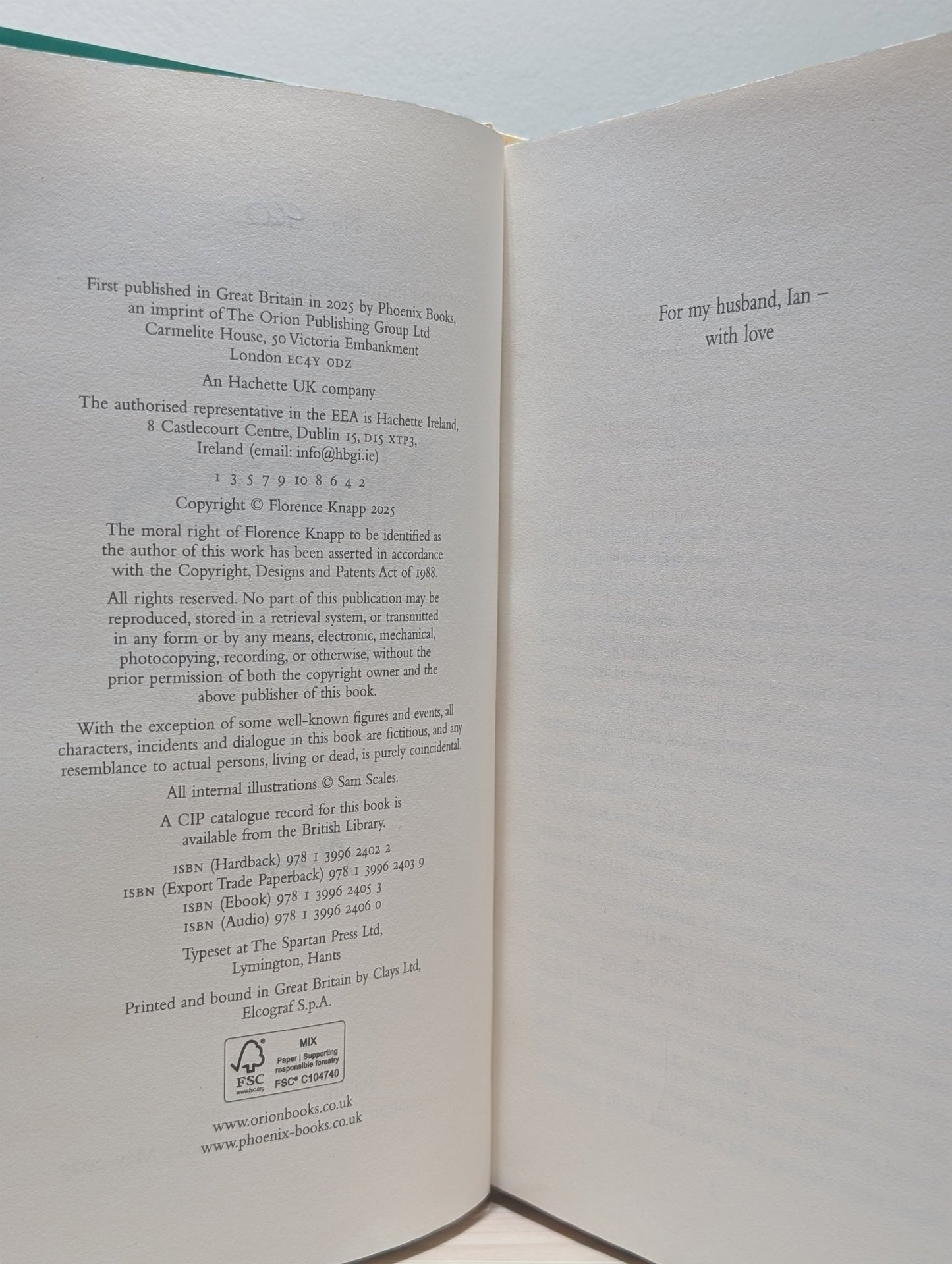 The Names by Florence Knapp (Signed Numbered First Edition with sprayed edges) - Fialta Books