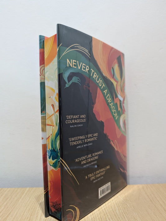 The Night Ends With Fire by K. X. Song (Signed Numbered First Edition with sprayed edges) - Fialta Books