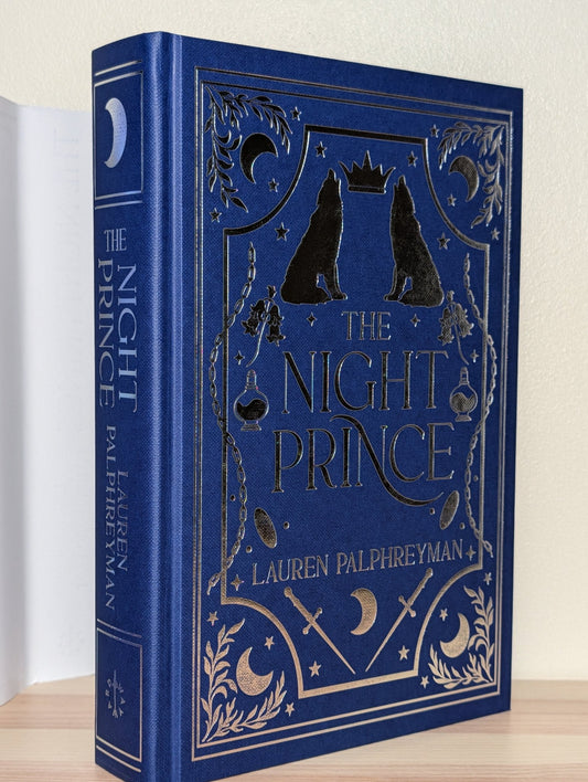 The Night Prince by Lauren Palphreyman (Signed First Edition with sprayed edges) - Fialta Books