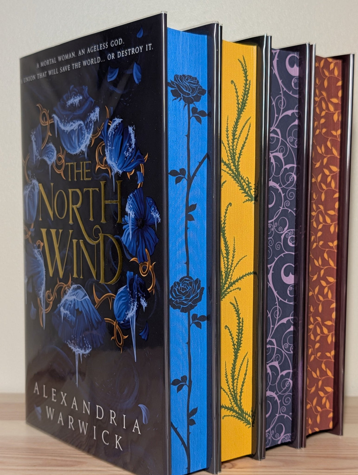 The North Wind; West Wind; South Wind; East Wind by Alexandria Warwick (Signed with sprayed edges) - Fialta Books