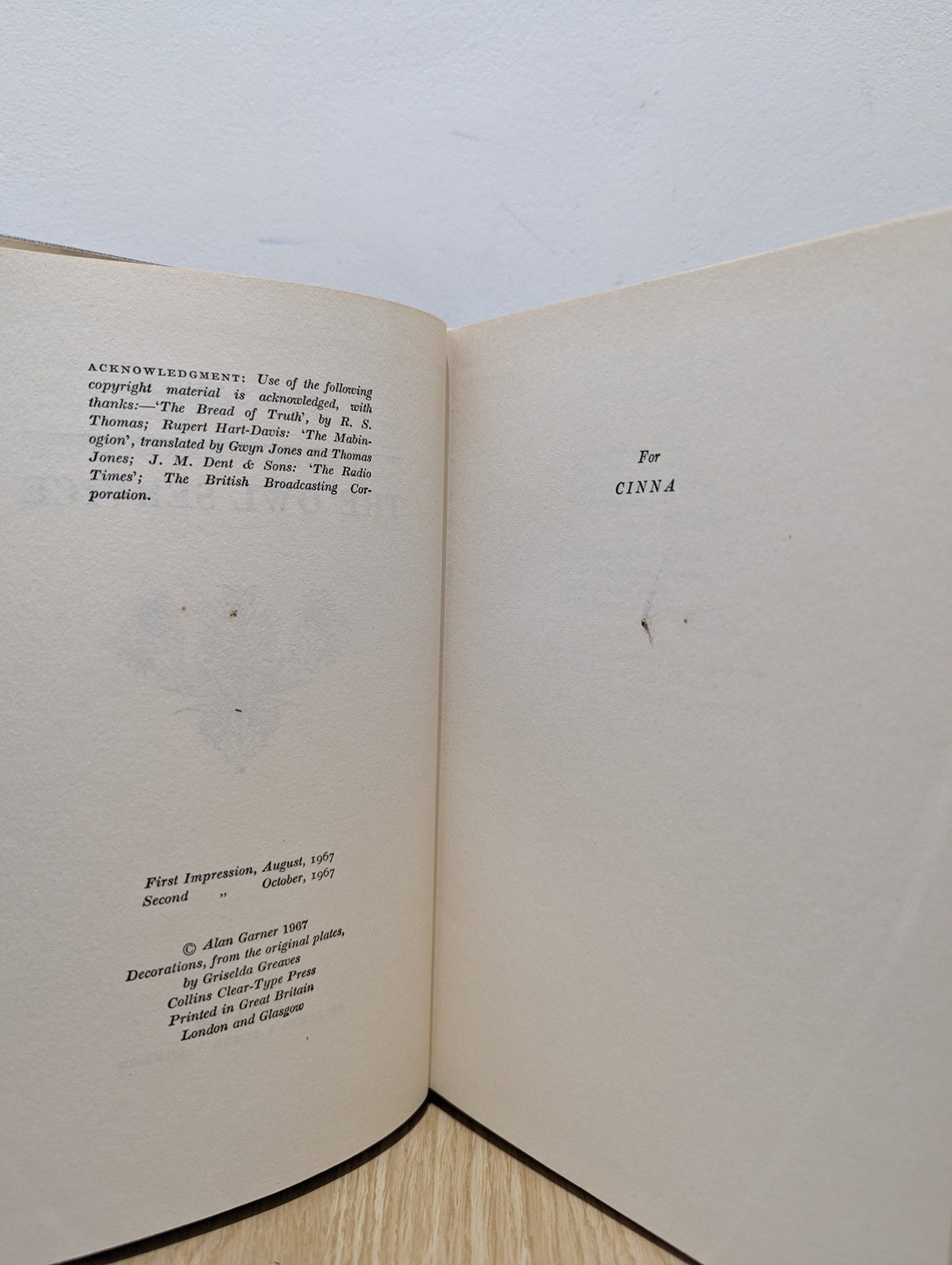 The Owl Service by Alan Garner - Fialta Books