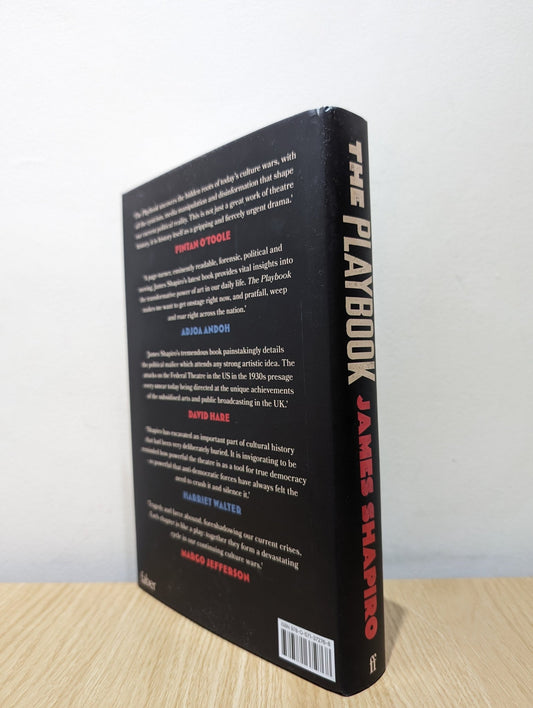 The Playbook by James Shapiro (Signed First Edition) - Fialta Books
