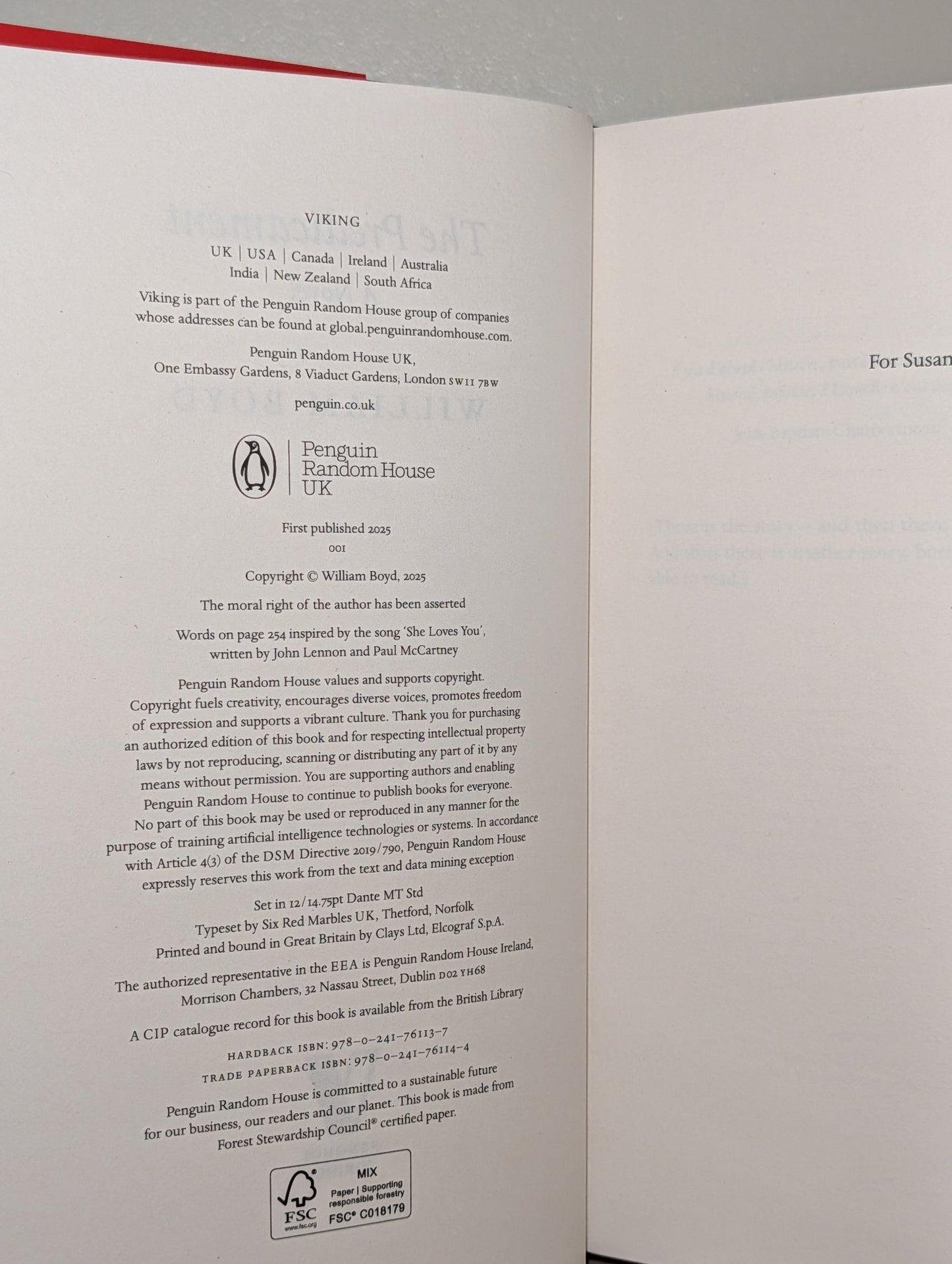 The Predicament by William Boyd (Signed First Edition) - Fialta Books