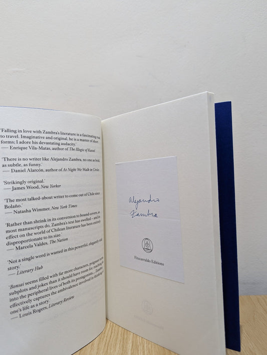The Private Lives of Trees by Alejandro Zambra (Signed First Edition) - Fialta Books