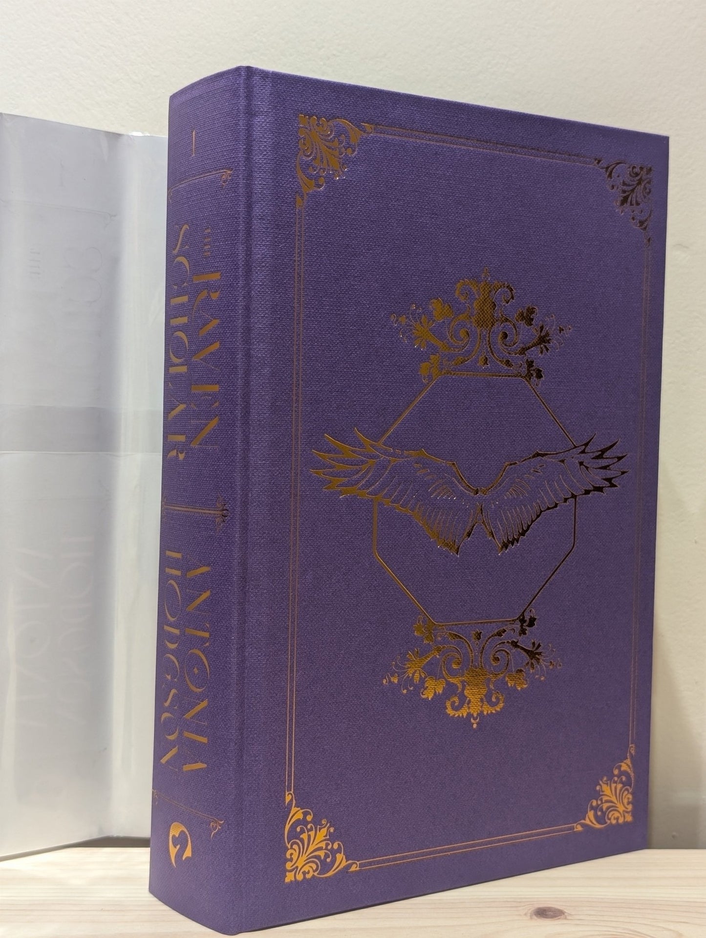 The Raven Scholar by Antonia Hodgson (Signed Numbered First Edition with sprayed edges) - Fialta Books