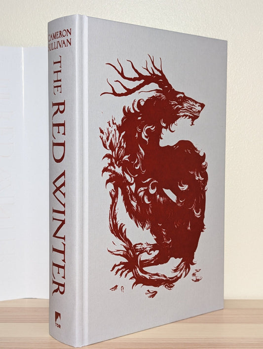 The Red Winter by Cameron Sullivan (Signed First Edition with sprayed edges) - Fialta Books
