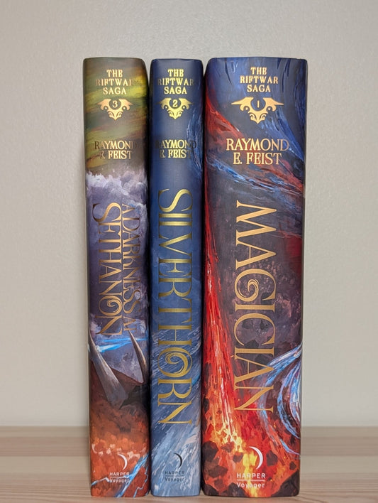 The Riftwar Saga by Raymond E. Feist (Deluxe Edition with sprayed edges) - Fialta Books