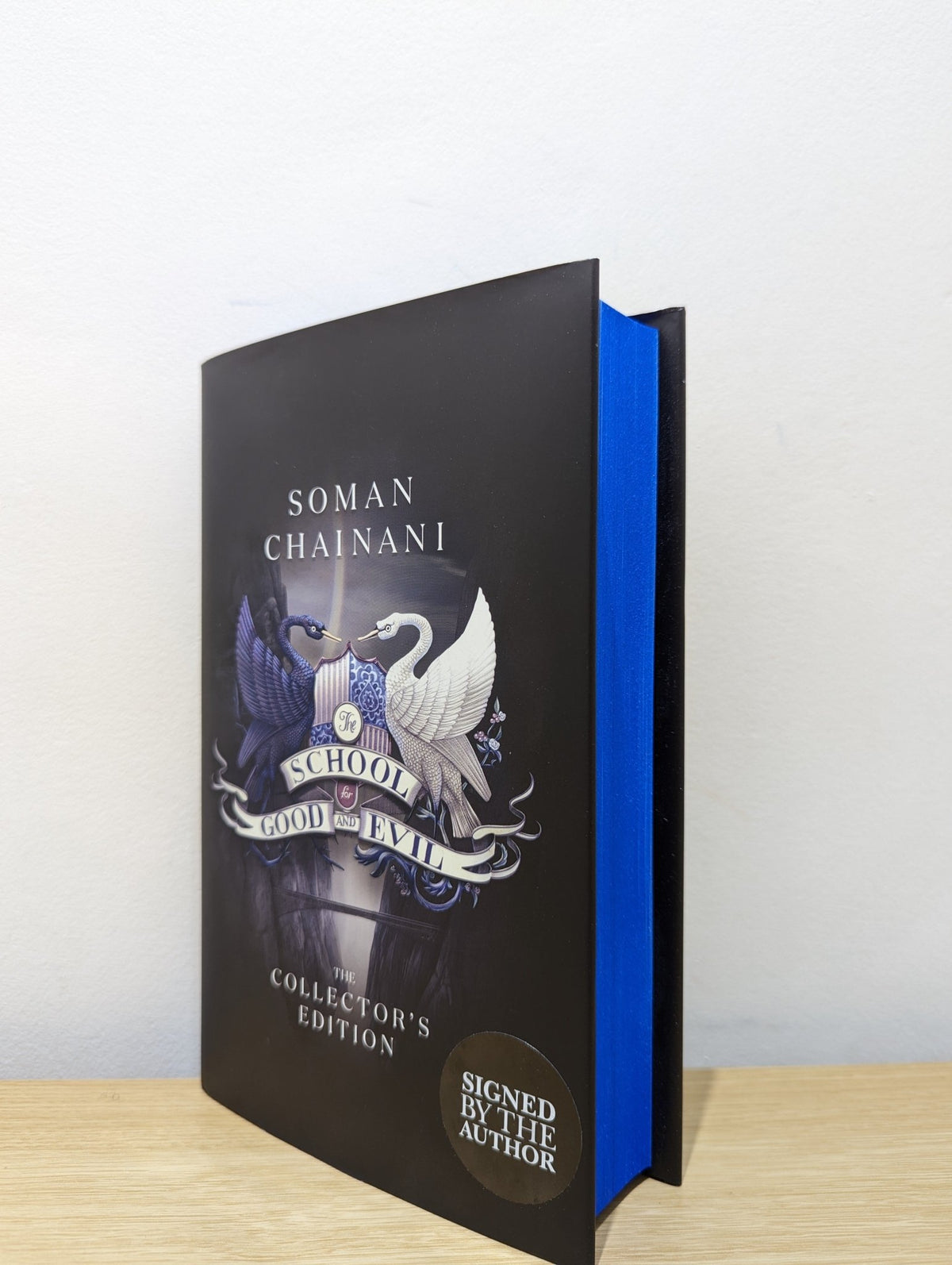 The School for Good and Evil by Soman Chainani (Signed Collector's Edition with sprayed edges) - Fialta Books