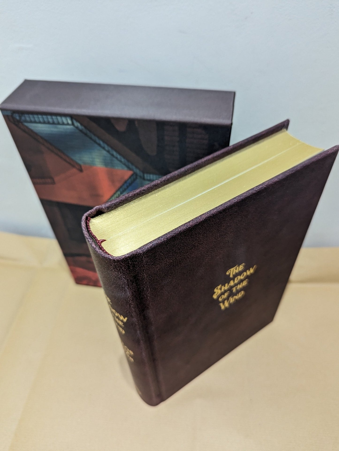 The Shadow of the Wind by Carlos Ruiz Zafón (Folio Limited Leatherbound Edition) - Fialta Books