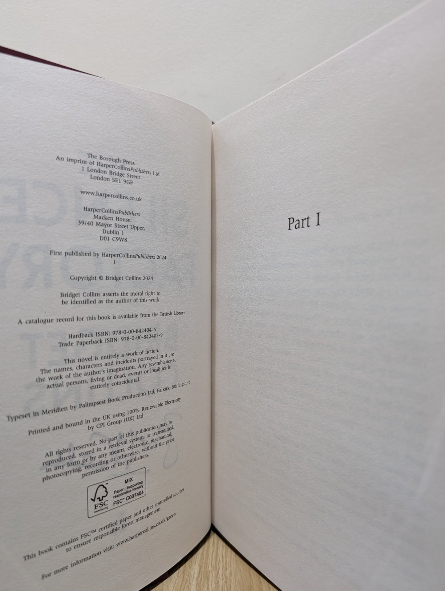 The Silence Factory by Bridget Collins (Signed First Edition) - Fialta Books