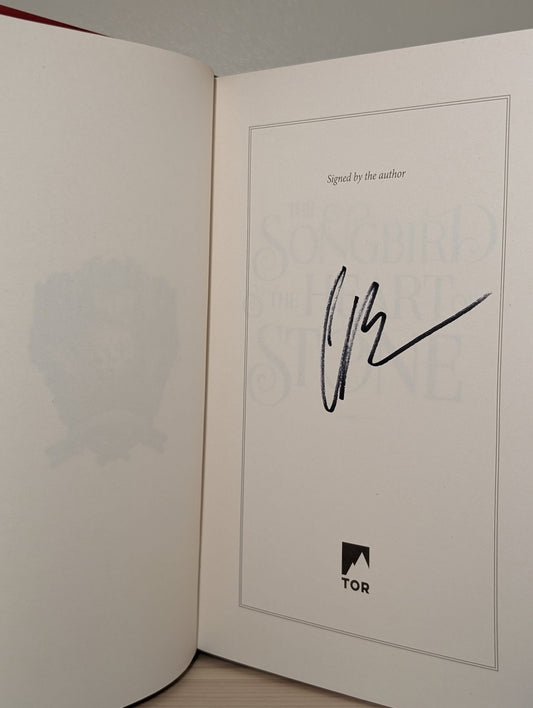 The Songbird and Heart of Stone; Fallen and Kiss of Dusk by Carissa Broadbent (Signed) - Fialta Books