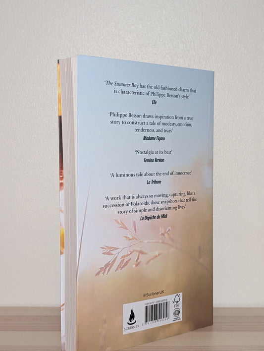 The Summer Boy by Philippe Besson (First Edition) - Fialta Books