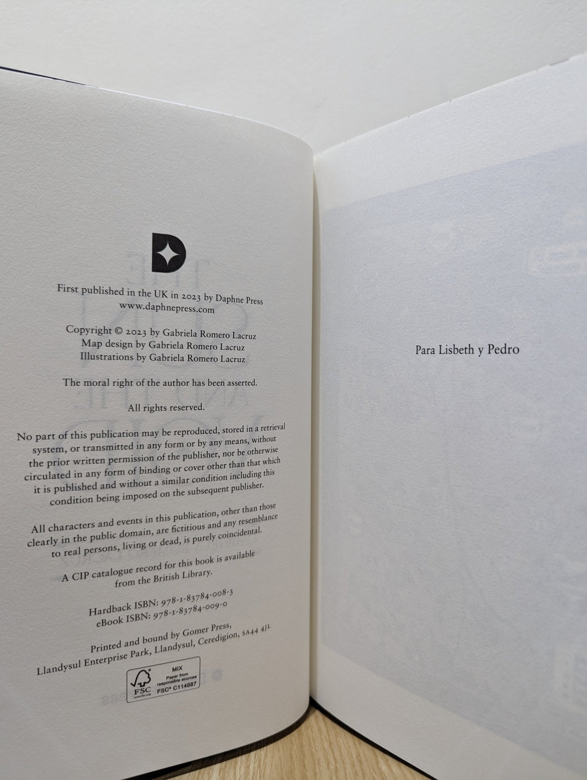 The Sun and The Void by Gabriela Romero Lacruz (Signed First Edition with sprayed edges) - Fialta Books