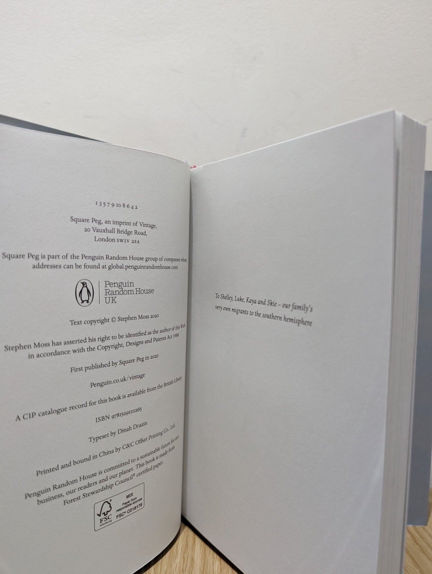 The Swallow: A Biography by Stephen Moss (Signed First Edition) - Fialta Books