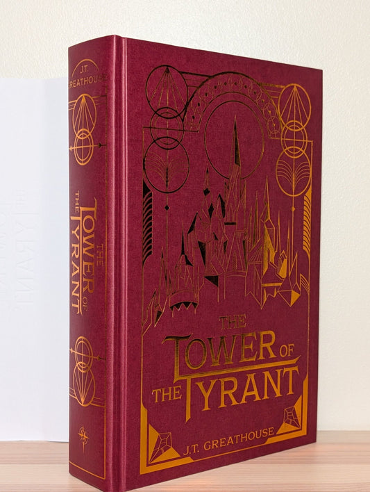 The Tower of the Tyrant by J.T. Greathouse (Signed First Edition with sprayed edges) - Fialta Books