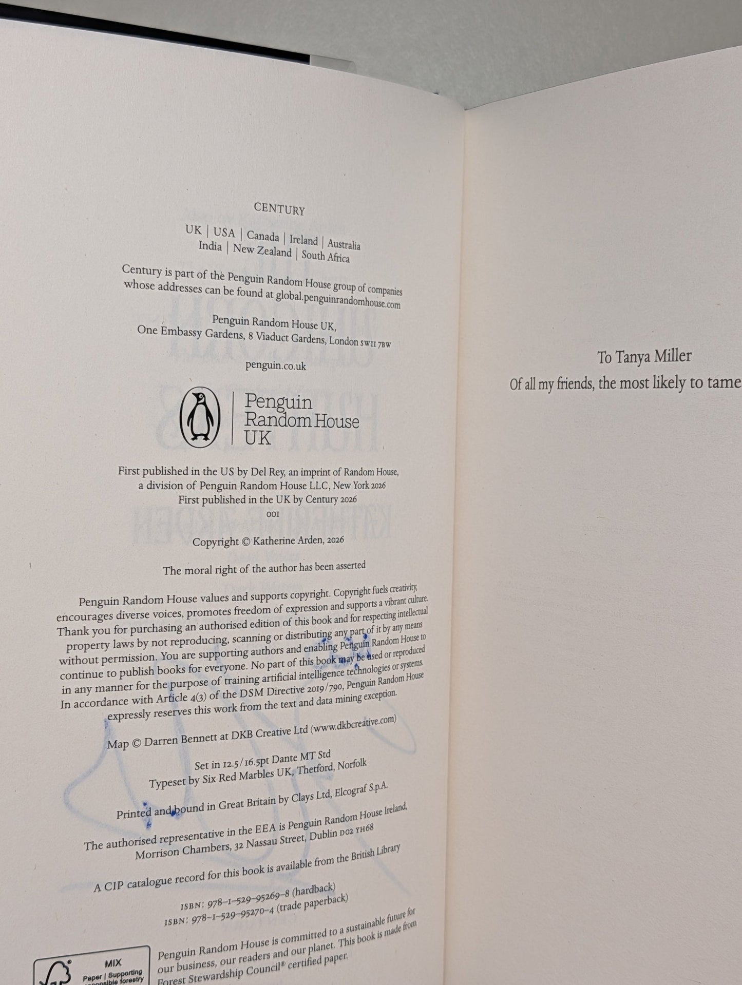The Unicorn Hunters by Katherine Arden (Signed Numbered Edition with sprayed edges) - Fialta Books