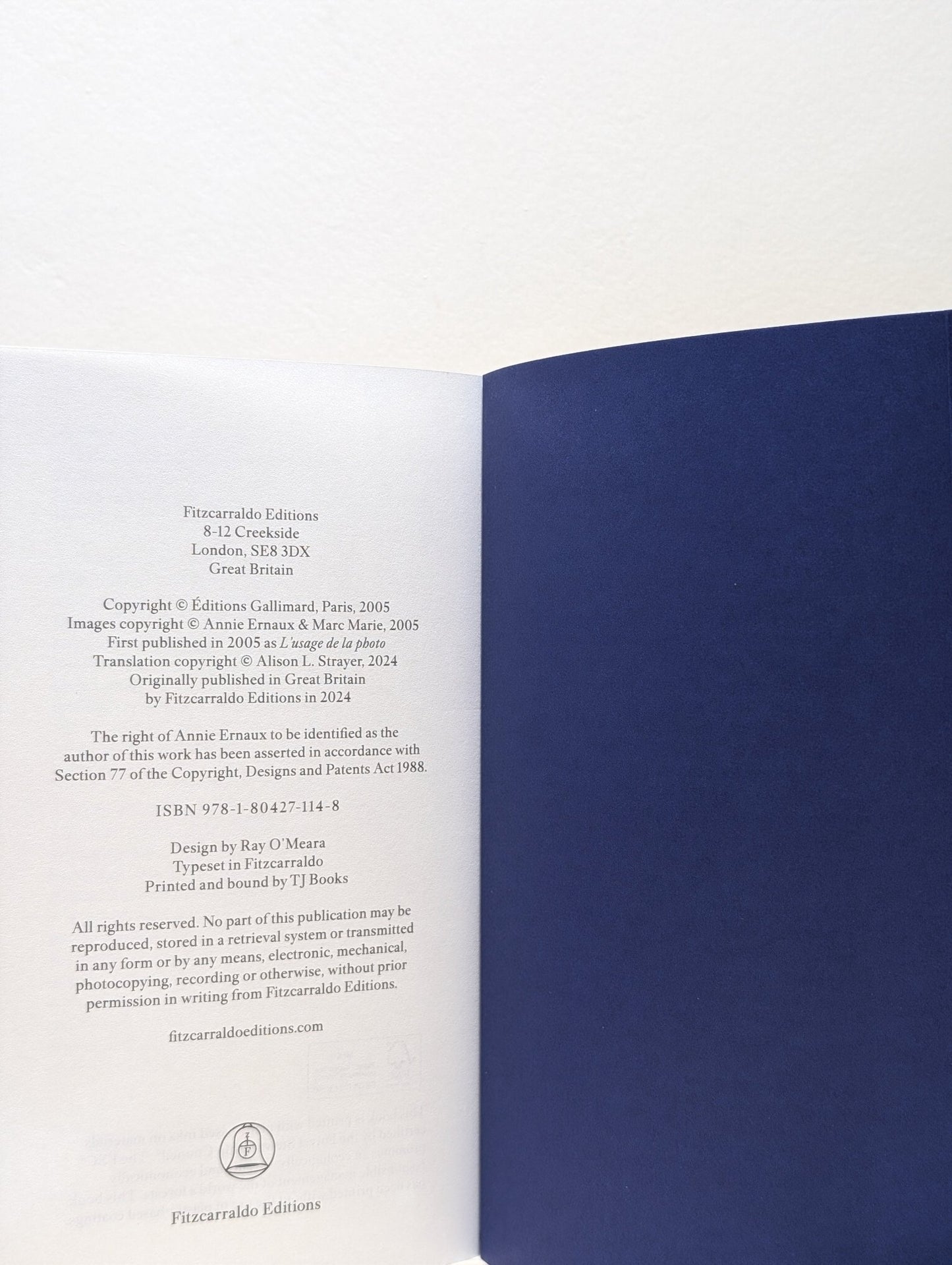 The Use of Photography by Annie Ernaux (First Edition) - Fialta Books