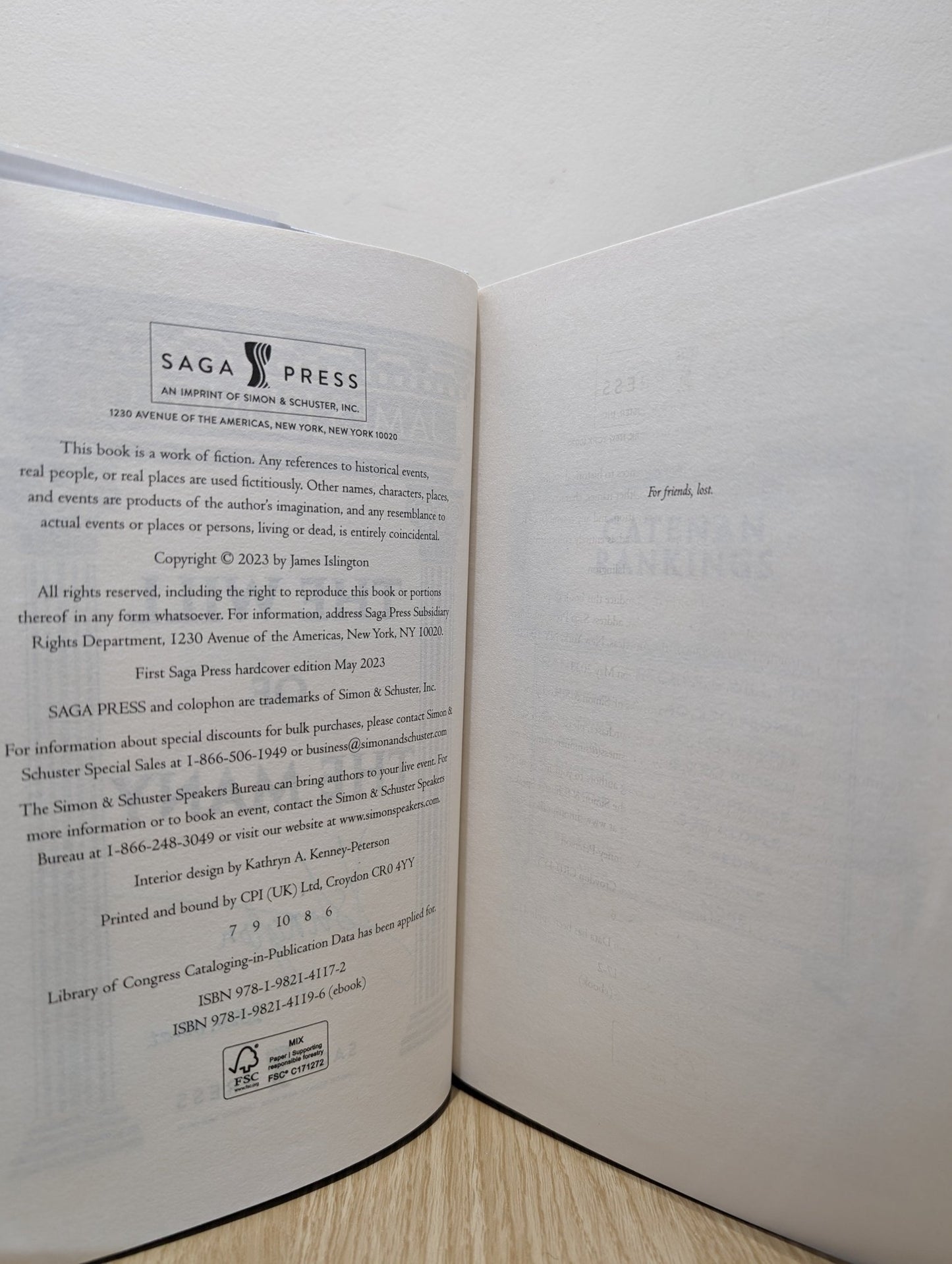 The Will of the Many by James Islington (Signed Dated) - Fialta Books